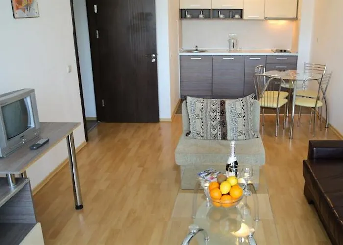 Mountain Paradise Next To Sunrise